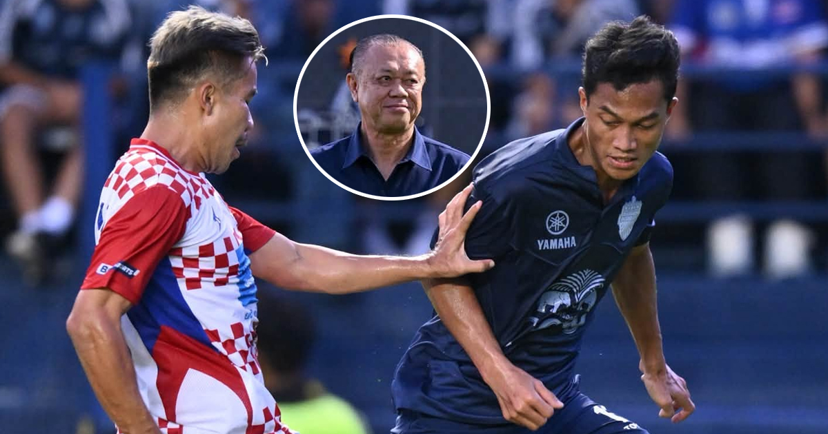 “ลุงเนวิน” ชม “บุรีรัมย์” จัดเต็มให้เกียรติ “ราษีไศล” ย้ำเป้าหมายปีนี้ต้องดีกว่าทุกปี